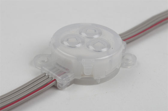 Dış RGB rgbw LED Dot Modülü 30MM Ip67 Dijital Su geçirmez LED Nokta Piksel Işığı