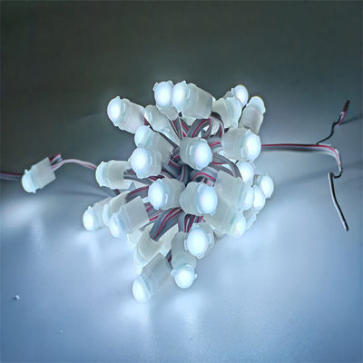 Yüksek ışık 9mm LED Pixel Light Çift Çip IP67 0.2W 12V Su geçirmez
