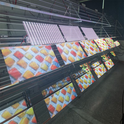 High brightness colorful SMD2121 5V high permeability led transparent film screen