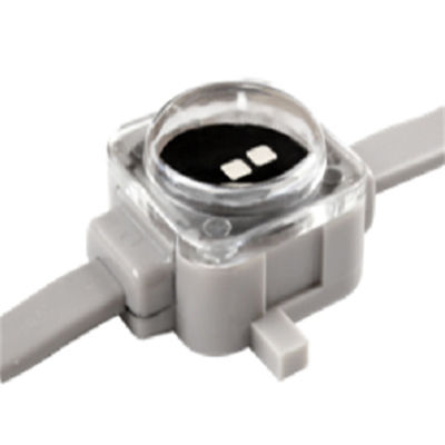 IP67 Kalıcı Tatil Dekorasyonu Işık Evi DC9V 0.5W 25mm Dış Su geçirmez LED Nokta Lamba RGBW