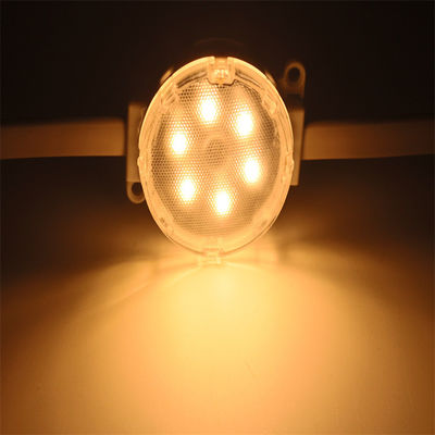Programlanabilir Tam Renkli 50mm LED Piksel Işık Noel Dekorasyonu için DC24V 1.5W IP67
