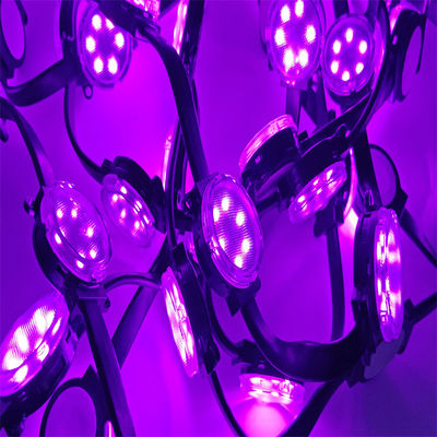 Toptan 24v 4cm çapı LED Piksel Işıklar PC Malzemeleri LED Noel Tatil RGBW Su geçirmez 1.5W