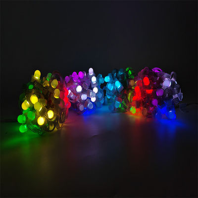 12mm Pixel LED Işık Noel Dekorasyonu Nokta Işıklar Su geçirmez IP68 12V Dışarıda RGB Tam Renkli
