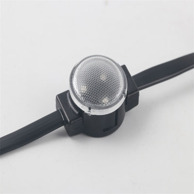IP67 Adres edilebilir 24V 30mm DMX RGB RGBW LED Dot Pixel Point Module Duvar Işığı 0.6W Seçenek Şeffaf Maske