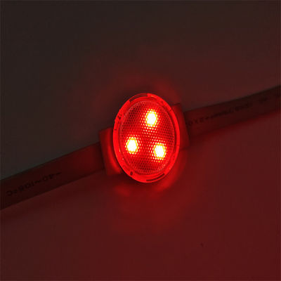 Tam Renkli LED Nokta Işığı 12V RGB Yüksek Verimlilikli LED Piksel Işığı PC Yapıştırıcı Lamba Vücudu