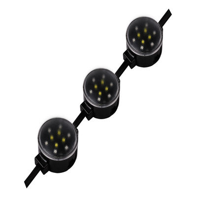 Su geçirmez SMD3535 PC Profili 1.5W DMX512 LED Pixel Light for Building Bridge Point Lighting