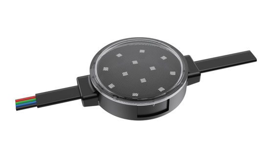 Kapuz Kalite 0.3W 24V RGB 50mm IP67 Su geçirmez Piksel Işık Dmx512 LED Nokta Işık