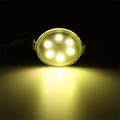 Fully Waterproof RGB Led Pixel Point IP67 1.5W SMD3535 40mm Source For Building
