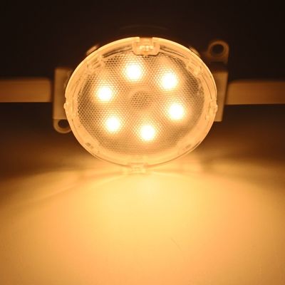 50mm Pixel RGBW Su geçirmez LED Nokta Işık Kaynağı DMX512 Yüksek Parlaklık Fasad için