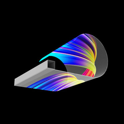 Pixel Pitch 16mm LED Şeffaf Film Ekranı Cam için Yumuşak Yerleştirilmiş Reklam