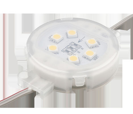 RGB Çoklu Renk Değiştirme LED Piksel Noktası Işık Bina Evi Dış Işıklandırma 24V IP67 Su geçirmez 50mm