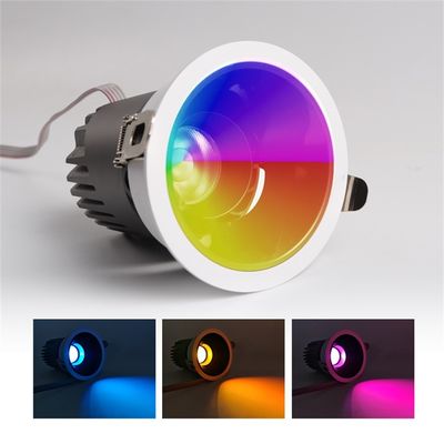 Ev Dekorasyonu LED Çıkartılmış Tavan Spotlights 20W RGBW SPI USC2904