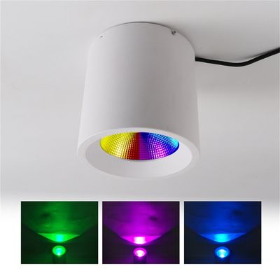 Alüminyum RGBW LED Aşağı Işıkları Dekorasyon İçerideki Eğlence Yerleri için Daha Parlak