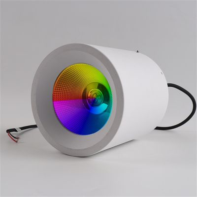 Yuvarlak WiFi LED Alt Işıklar Çok Modlu Renkli Atmosfer Kolay Kurulum