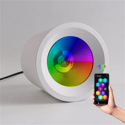 İç mekan restoran ve mağaza aydınlatması için watt 60W ayarlanabilir RGBW LED Downlight