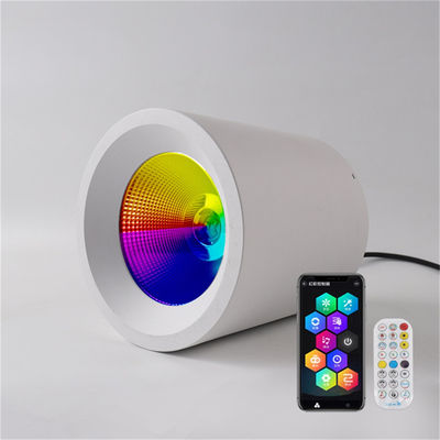 GU10 MR16 lamba tutucusu ve AC100-240V giriş voltajı ile iç mekan çoklu mod renkli 60W RGBW LED aşağı ışık