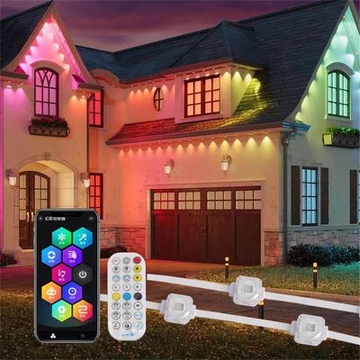 24V RGBW 1.5W LED Kapak Işıkları Dış Yapı Dekorasyonu için Su geçirmez IP67