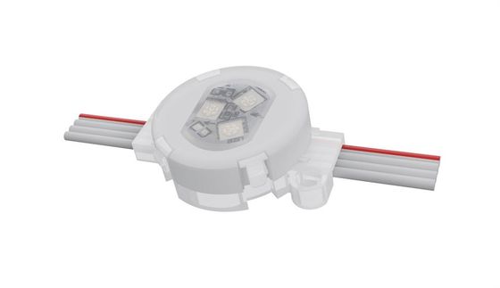 Kalıcı Noel Işığı Tatil Led Smd3535 DMX 512 12V RGB Dijital 30mm Adreslenebilir Led Piksel Nokta Işığı