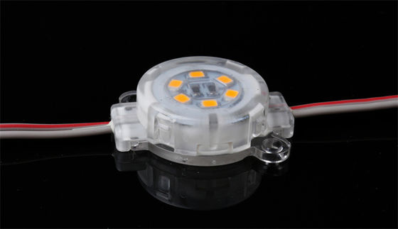 Açık Şeffaf Kapak RGB LED Nokta Işığı Dış Dekor Reklam İşareti Mektubu IP67 Su geçirmez
