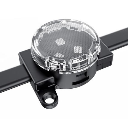 Multi - Color 30mm Bridge Decorative LED Pixel Light DC 24V , RGB LED Pixel waterproof 1.5w for outdoor decoration