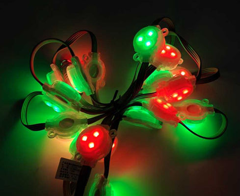 DC 12V 3 pcs SMD 5050 Aralıklı RGB LED Piksel, Adres edilebilir RGB LED Şerit 30mm LED piksel nokta ışığı
