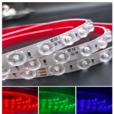 Su geçirmez LED Lens Serisi Dc24v Smd2835 42LEDs Ip67 Akıllı Şerit Işık Esnek