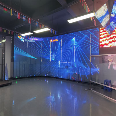 High Brightness Full Color RGB P2.6 Mesh Grille Large Indoor Transparent Glass LED Display Panel Screen