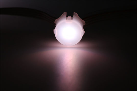 20MM Piksel IP67 Su Geçirmez Dış Mekan RGB RGBW DMX 512 12v LED Piksel Lamba Renkli Duvar Aydınlatma Nokta Işık Kaynağı