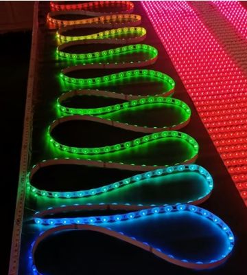 Su geçirmez Beyaz Sıcak Beyaz SMD2835 LED Çizgi Işık Dekoratif LED Işık 18W/M IP65 60leds/m 24V