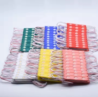Çok Renkli LED Modülü Enjeksiyon Arkaplan Işığı Yüksek Parlaklık Su geçirmez IP65 12V SMD 3535 Kusursuz COB Kanal Mektubu