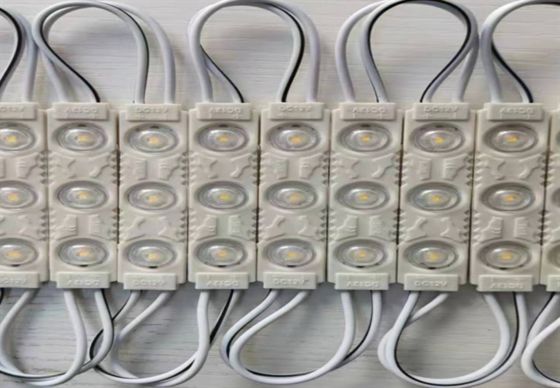 SMD2835 Yüksek Parlaklık 150LM RGB 1.2W DC12V Su Geçirmez LED Işık Modülü Dış Mekan İç Mekan Reklamcılığı İçin