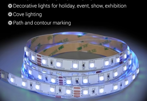 Şerit LED Işık LED RGB Dış Mekan Peyzaj Aydınlatması Ultra Parlaklık Ucuz