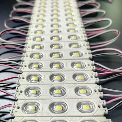 Fabrika Fiyatı Dc12v Su geçirmez IP65 SMD Modülleri Beyaz Işık Süper Parlak 3led 5054 Reklam Tasarımı için LED Modül Işıkları