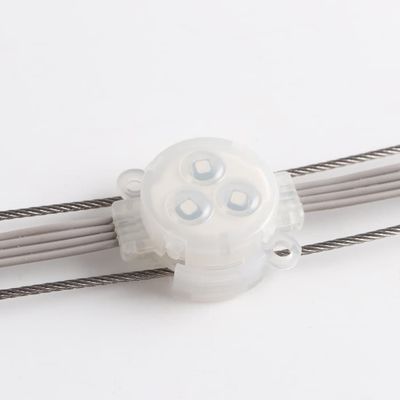 Dış Mekan Bina Piksel Uygulamaları için DMX512 Kontrollü 30mm Kompakt LED Nokta Işık