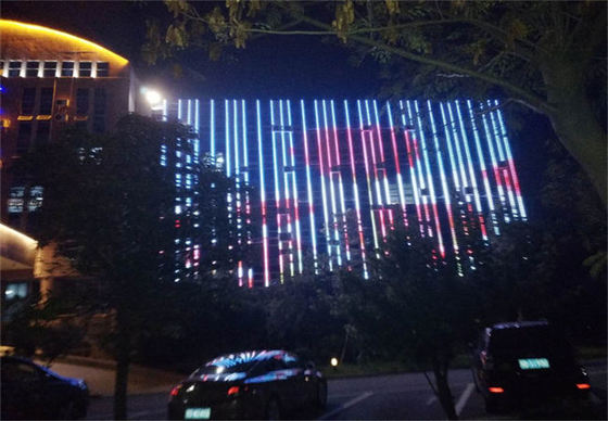 40mm DMX512 RGB Piksel Işık LED Nokta Işık Mimarlık Teması için IP67 Su geçirmez