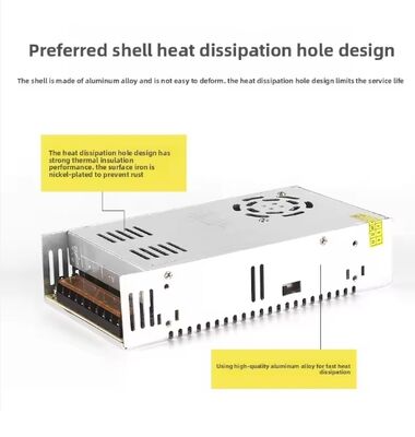 400W IP67 Rainproof LED Supply Power for Outdoor Architectural Lighting