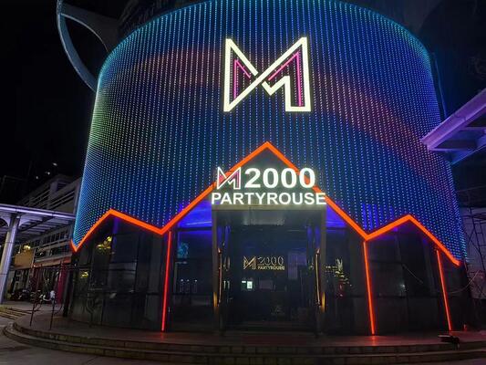 Kalıcı Dış Mekan Led Işıkları Alüminyum Profil IP67 Akıllı Wifi Kontrol Cihazı Ev Dış Cephe Noel Tatili Rgb Led Piksel Işığı