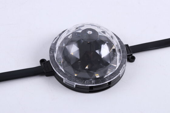80mm RGB DC24V Piksel Nokta Işık DMX512 IP67 Su Geçirmez 120° Işın Açısı UV Dayanımlı
