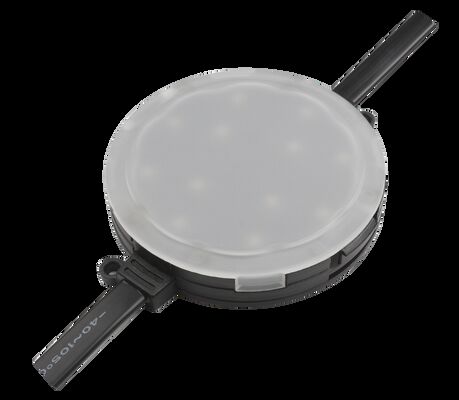 80mm RGBW DC24V Pixel Point Light DMX512 IP67 Waterproof 120° Beam Angle UV Resistant