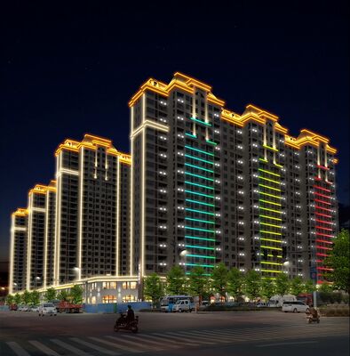 RGBW 40mm 24V IP67 SMD3535 2W LED Pixel Light Indoor Outdoor Building Lighting