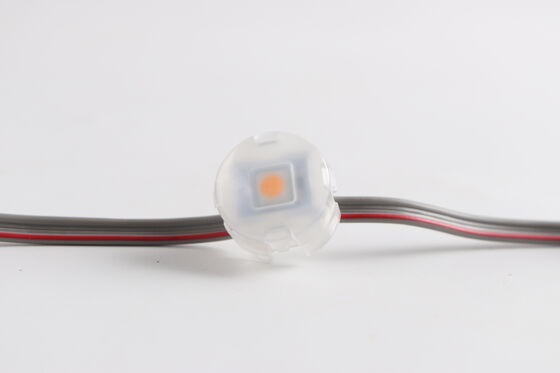 19.83mm 5V SMD5050 IP67 0.3W Su Geçirmez LED Nokta Işık Esnek 120 Işın Açısı PC Malzeme Aydınlatma