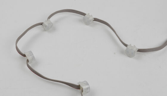 19.83mm 5V SMD5050 IP67 0.4W Su Geçirmez LED Nokta Işık Esnek 120 Işın Açısı PC Malzeme Aydınlatma