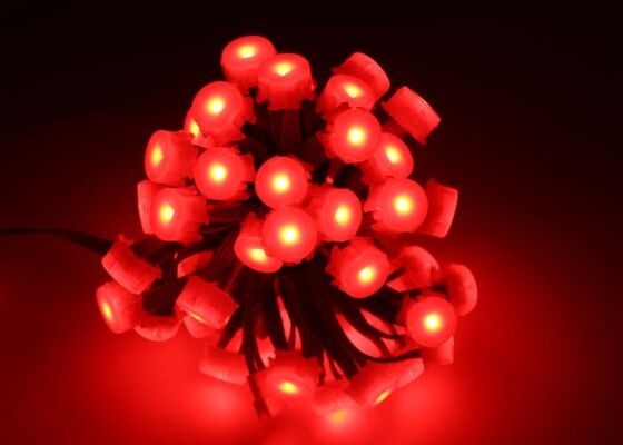 IP67 Su Geçirmez RGB 20mm DC12V LED Nokta Işık Esnek PC Malzeme Aydınlatma