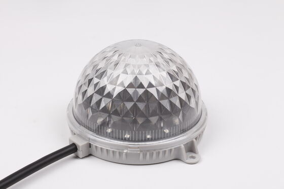 IP67 Su geçirmez 104mm DC24V RGB LED Nokta Işık Esnek PC Malzeme Işıklandırma