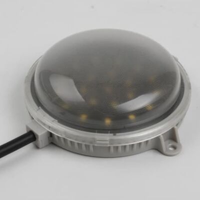  IP67 Waterproof 100mm DC24V SMD3535 LED Point Light PC Material  Flexible Lighting 