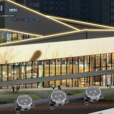 Durable Waterproof LED Point Light with 30mm Diameter DC24V Power Featuring Bright Energy Saving SMD3535 LED Components