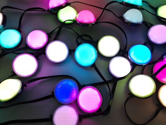 Su geçirmez 80mm LED Nokta Işığı. IP67, RGBY Renkleri, Dış Ev Aydınlatması için Bilgisayar Koruması