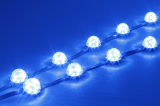 Alçak Gerilim 48 Volt 40mm Mini LED Nokta Işık IP67 Hava Koşullarına Dayanıklı PC Malzeme Bina Dışında Peyzaj Dekoratif Işıklar