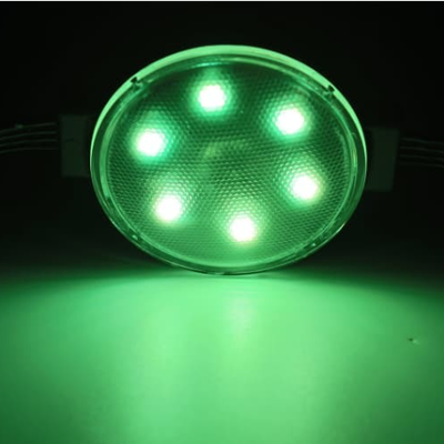 50mm DC24V SMD3535 IP67 Su Geçirmez LED Nokta Işık Alüminyum Konut Cephe Dekorasyonu