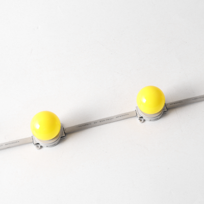 40mm IP67 RGB LED Pixel Point Light DC24V Christmas Holiday Decoration for Outdoor Building Eaves Garden Festival
